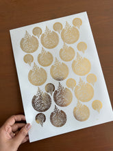 Ayatul kursi sticker sheet